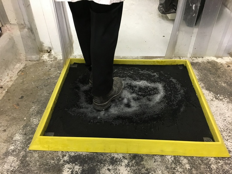 Boot Dip Disinfectant Hygienic Clean Zone Mat