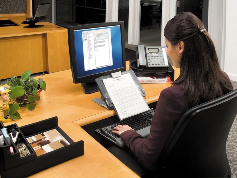 Fellowes Professional In-Line Copyholder