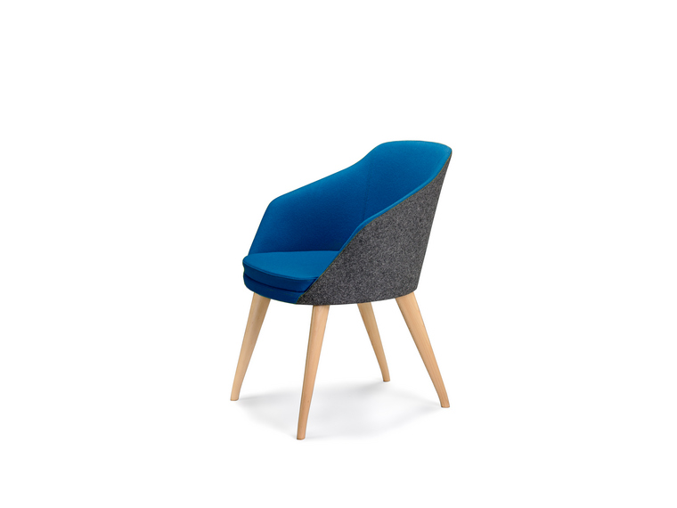 Annette Chair Lounge - Dual Colour