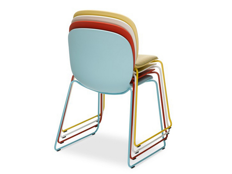 Noor Colourful Visitor Chair 