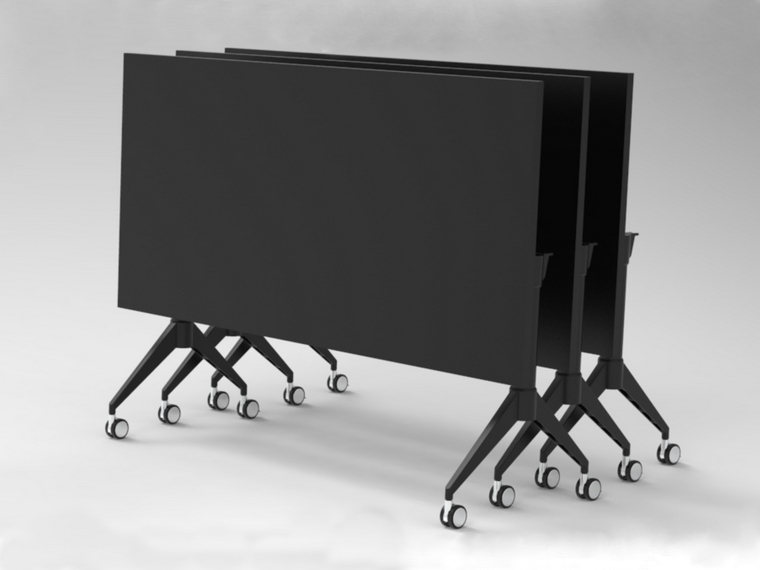 E Series Narrow Flip Table Compact Desk 